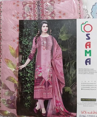 Osama premium lawn 3 PCS 17001C