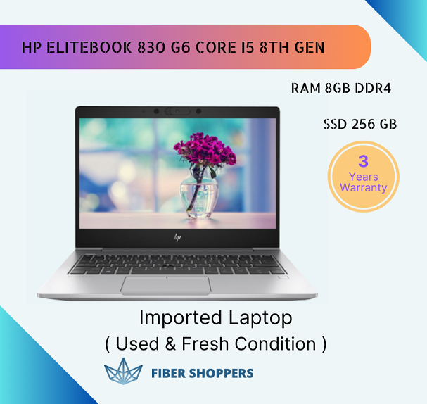 HP Elitebook 830 G6 Core I5 8th Gen RAM 8GB SSD 256GB Laptop